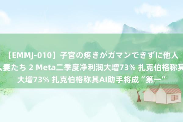 【EMMJ-010】子宮の疼きがガマンできずに他人棒でヨガリ狂う美人妻たち 2 Meta二季度净利润大增73% 扎克伯格称其AI助手将成“第一”