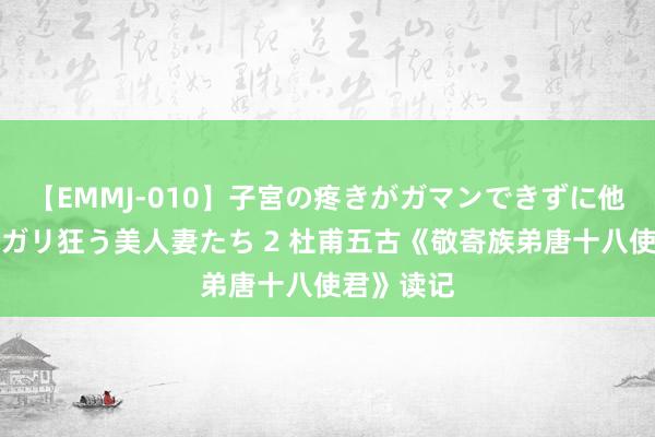 【EMMJ-010】子宮の疼きがガマンできずに他人棒でヨガリ狂う美人妻たち 2 杜甫五古《敬寄族弟唐十八使君》读记