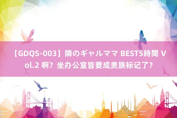 【GDQS-003】隣のギャルママ BEST5時間 Vol.2 啊？坐办公室皆要成贵族标记了？