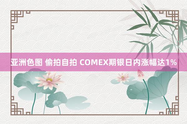 亚洲色图 偷拍自拍 COMEX期银日内涨幅达1%